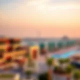 Panoramic view of WestZone Al Mina showcasing modern architecture