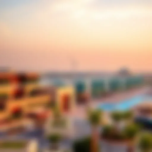Panoramic view of WestZone Al Mina showcasing modern architecture